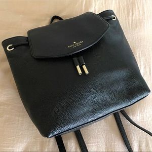 NWT Kate Spade Black backpack